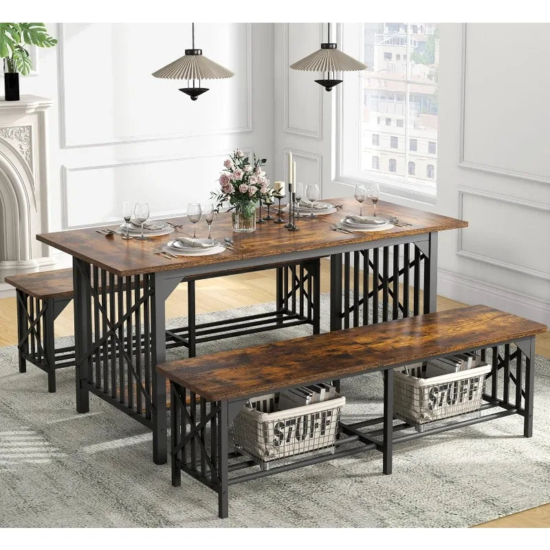 3-Piece Dining Table Set