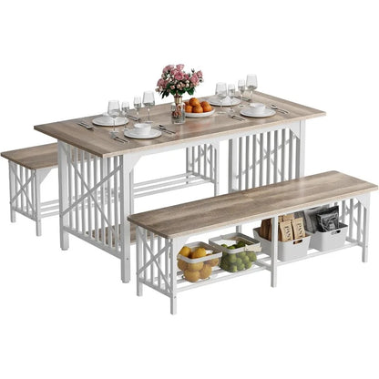 3-Piece Dining Table Set